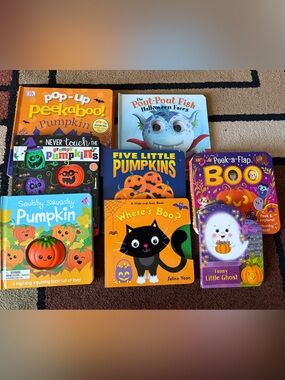 8 Halloween Board Books